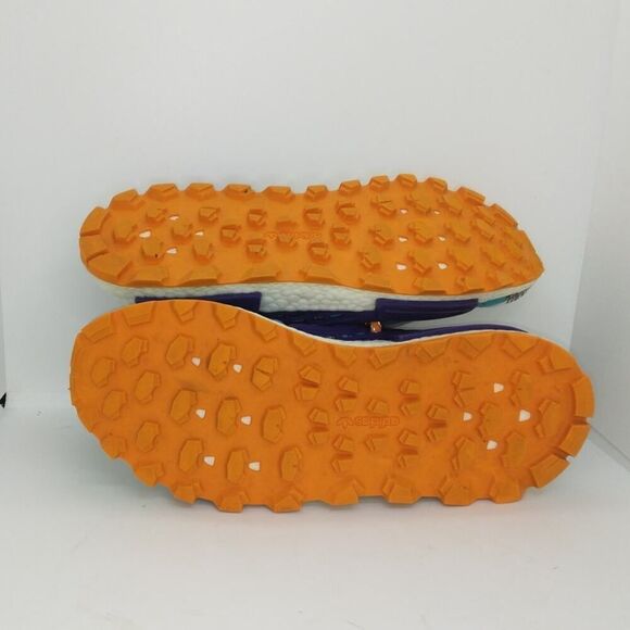 Adidas Pharrell X NMD Human Racer Trail Solar Mens Pre-owned Sneakers- sz. 8 1/2 - Picture 5 of 5